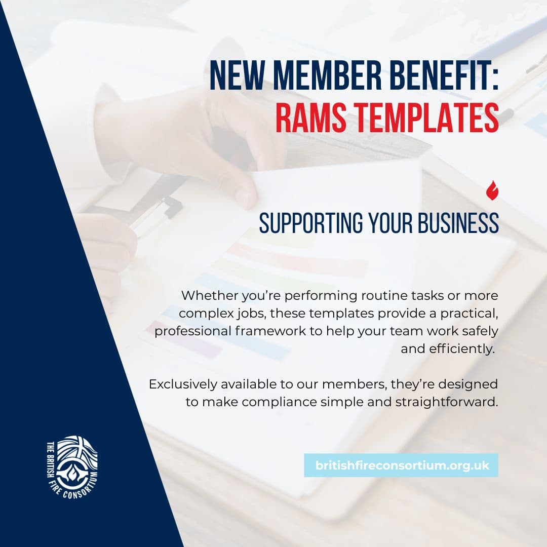 New Member Benefit: 27 Ready-to-Use RAMS Templates | British Fire ...