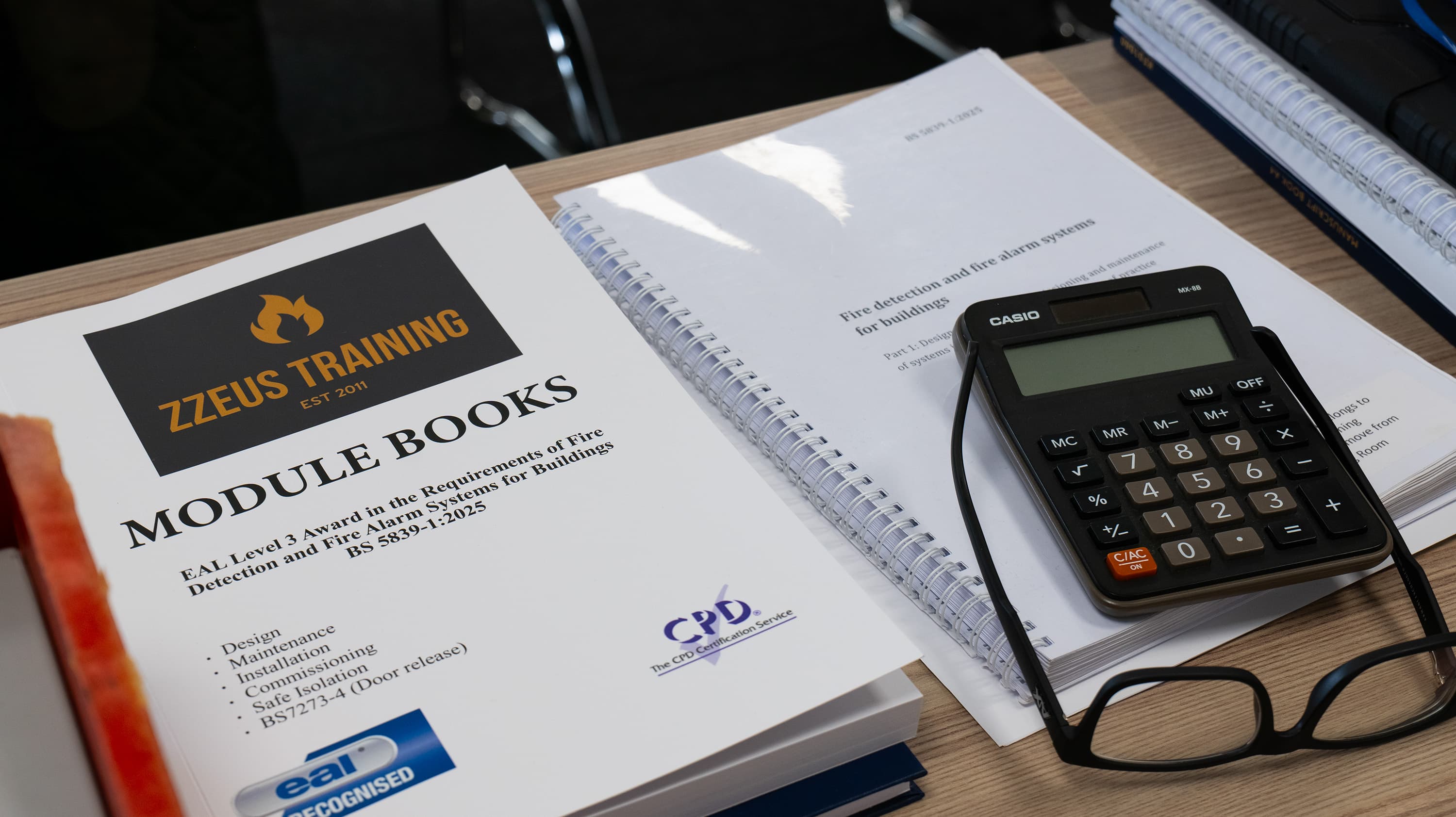 Emergency lighting classroom session